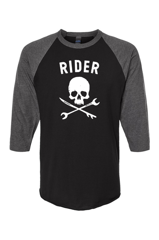 RIDER - Unisex Baseball T-Shirt