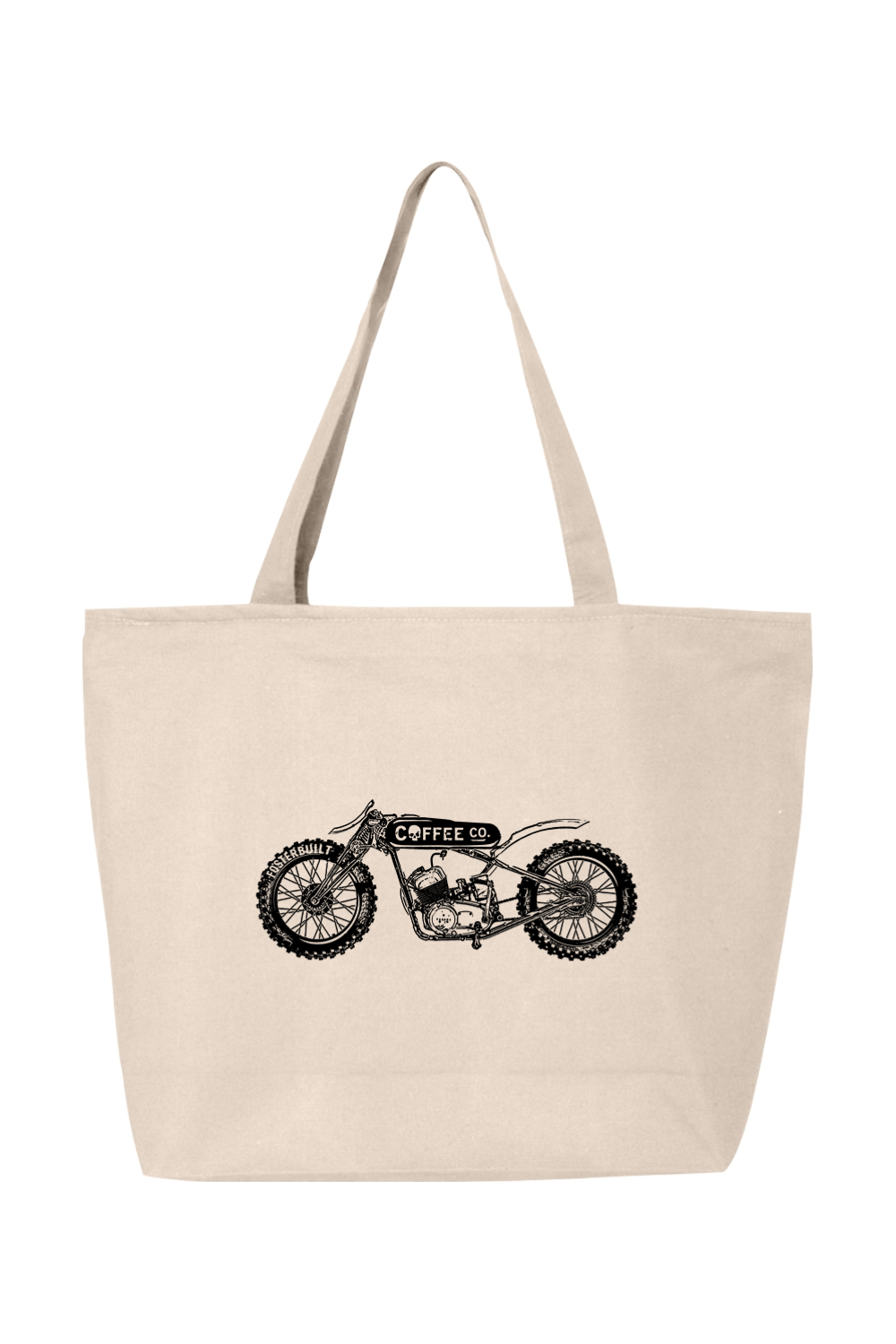 MOTO - Canvas Zippered Tote